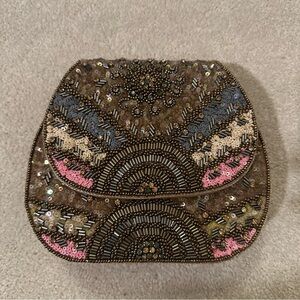 Anthropologie Beaded Bag